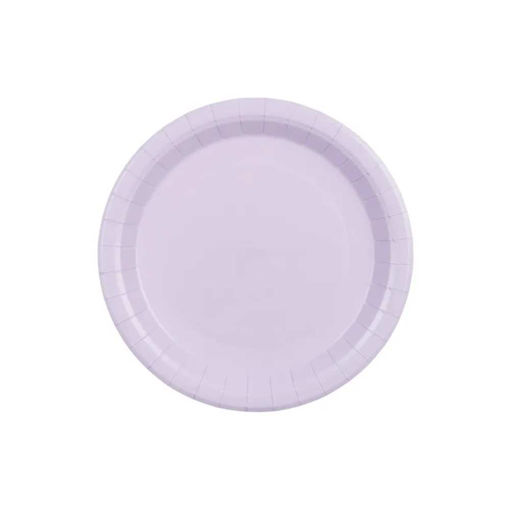 Picture of PAPER PLATES LILAC 23CM - 6 PACK